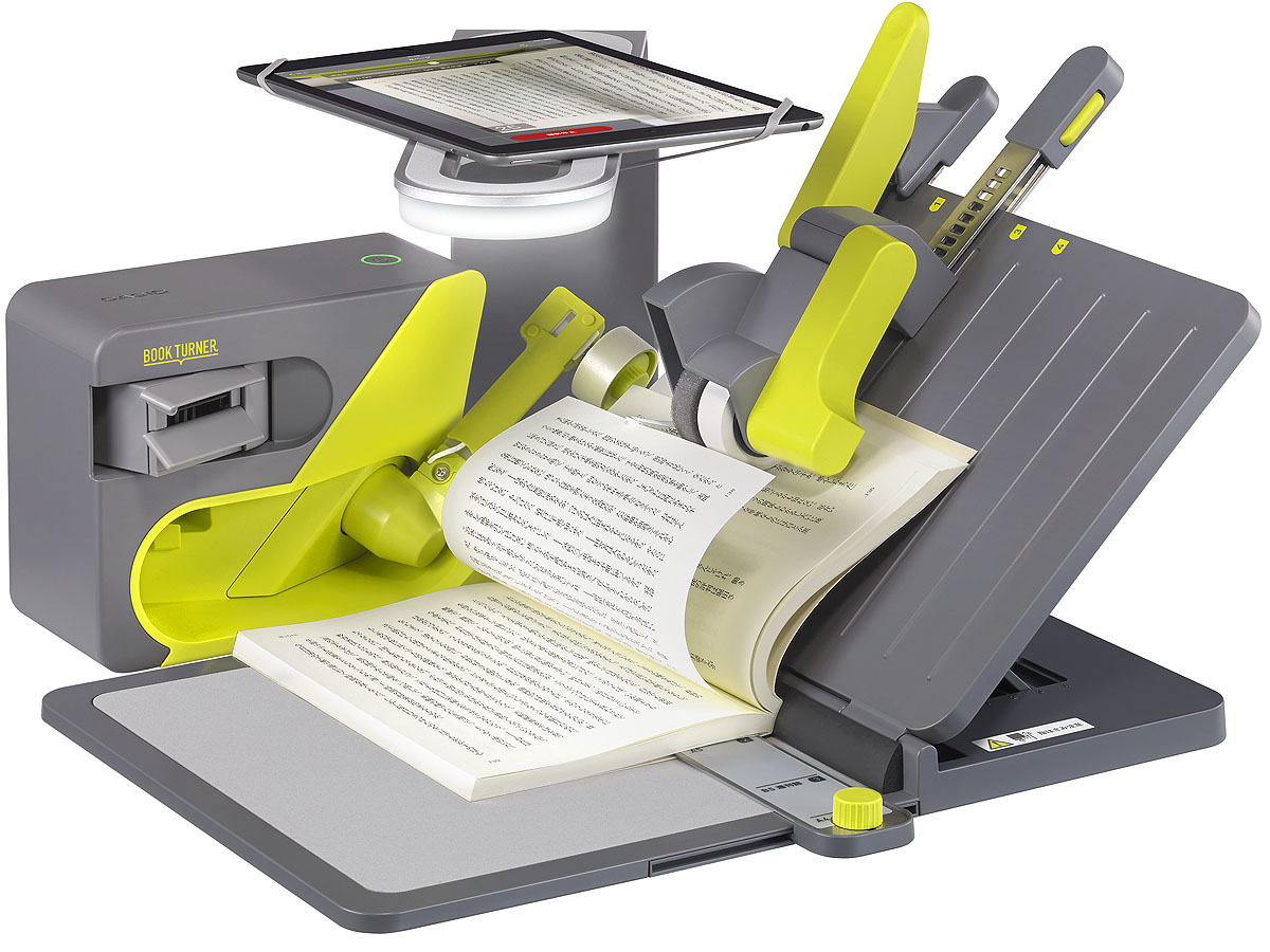 ページをめくってタブレットで撮影、カシオ「BOOK TURNER」 - ケータイ