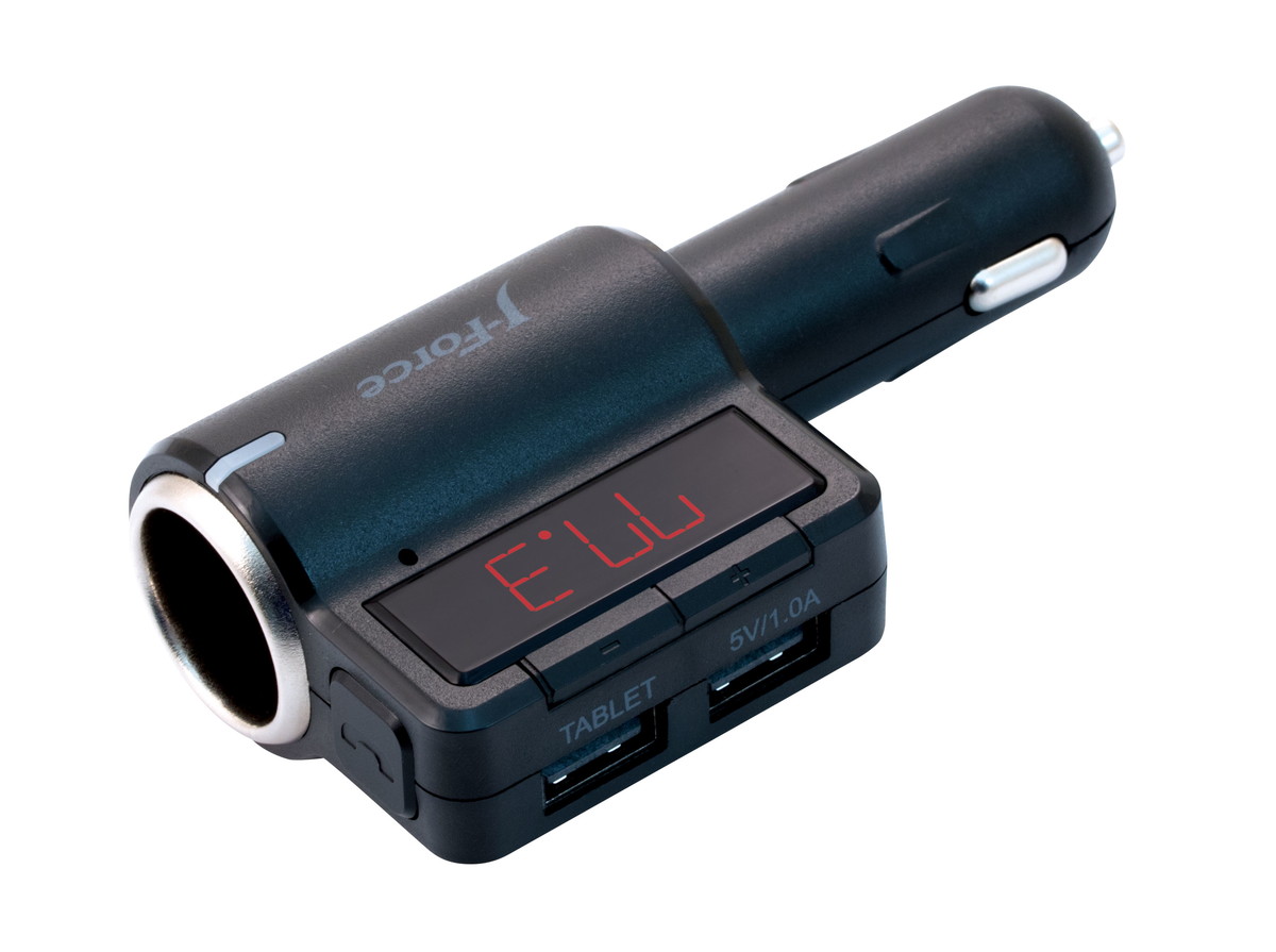 シガーソケットの数を減らさないBluetooth対応FMトランスミッター