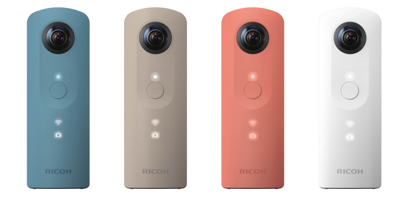 実売3万円台の全天球カメラ「RICOH THETA SC」、10月28日発売 