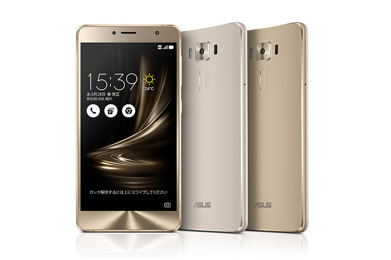 Zenfone3 deluxe 5.5' SIMフリー ASUS、「ZenFone 3 Deluxe」5.5インチモデルを28日発売 - ケータイ Watch