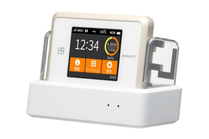 So-netのWiMAX 2+サービスに下り440Mbpsのルーター「WX03」、12月1日
