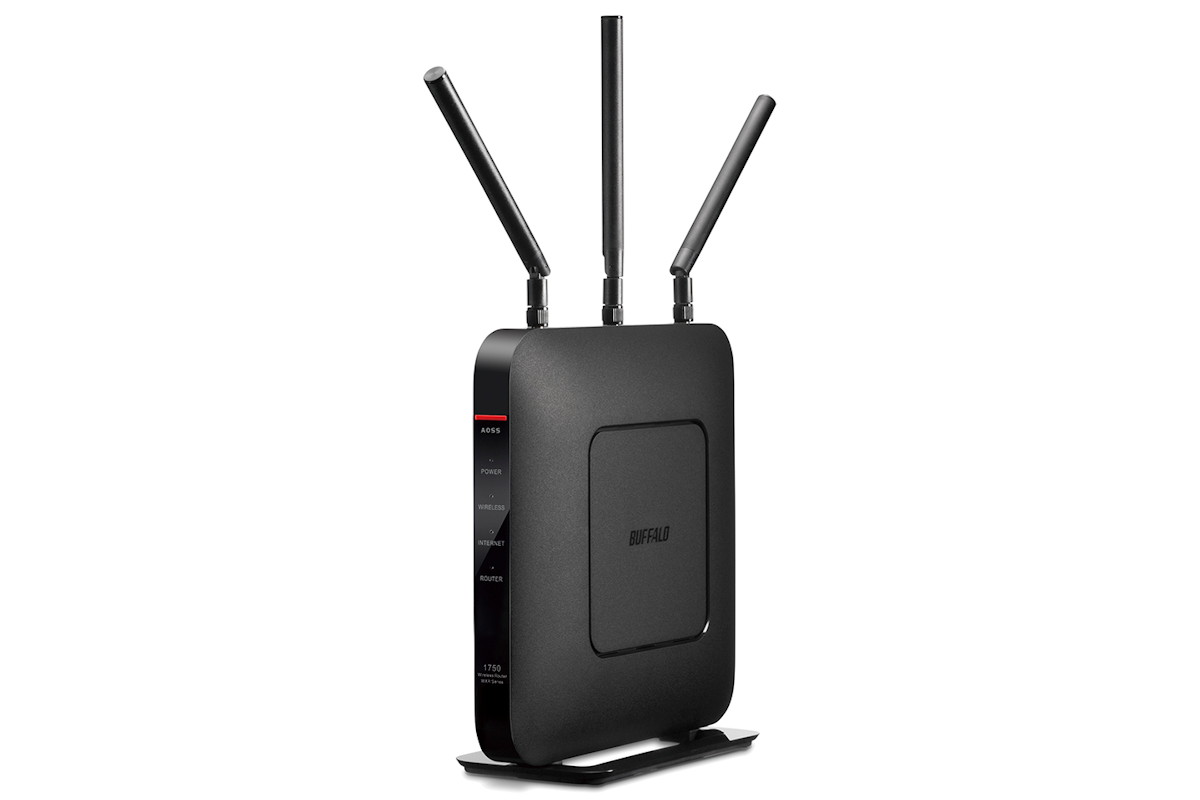 バッファロー、大型可動式アンテナ搭載の家庭用Wi-Fiルーターに新