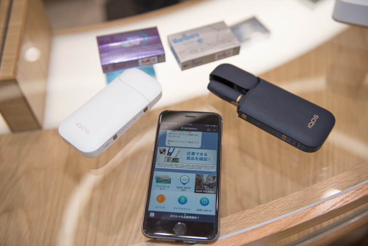 LINE上で「IQOS」のパックコードの登録やスポット検索が可能に