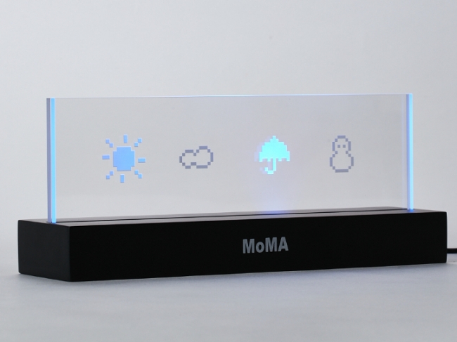絵文字」で天気予報を表示、国内MoMAストアで販売～開発のきっかけは