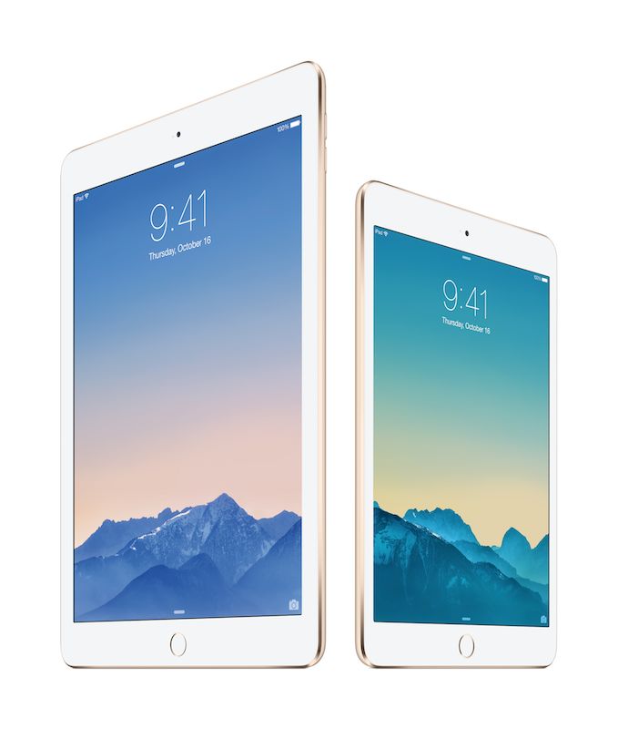 au版「iPad Air 2」「iPad mini 3」予約受付は19日9時～、価格も ...