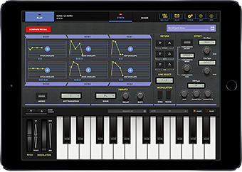 カシオ、30年前のシンセサイザー「CZ-101」をiPad上で再現 - ケータイ