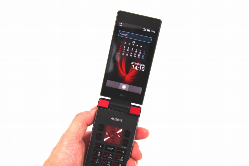 AQUOS K SHF31（レッド） - ケータイ Watch Watch