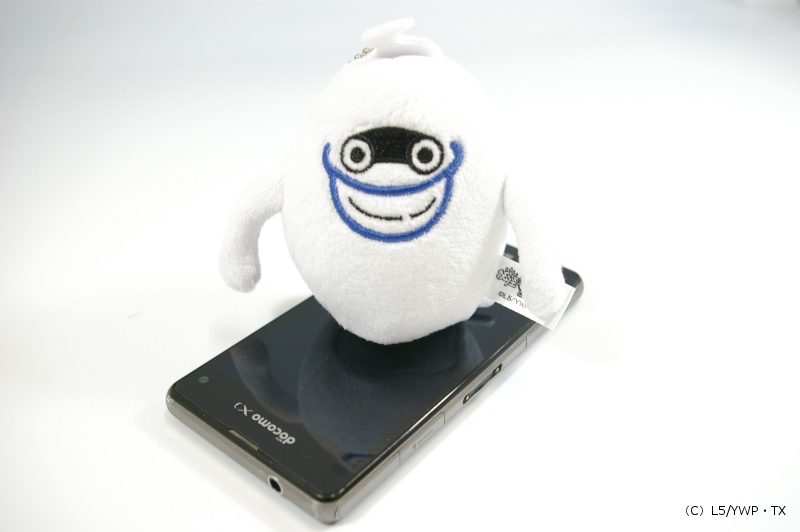 NO.2810：妖怪ウォッチ クリーナーつきマスコットだニャンストラップ