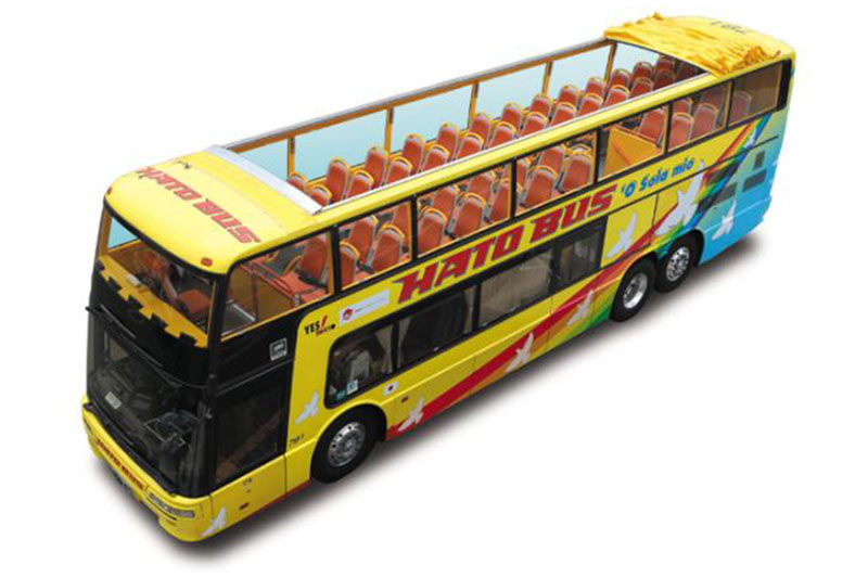 Wi2、はとバスの2階建てオープンバスで無料のWi-Fiサービス - ケータイ