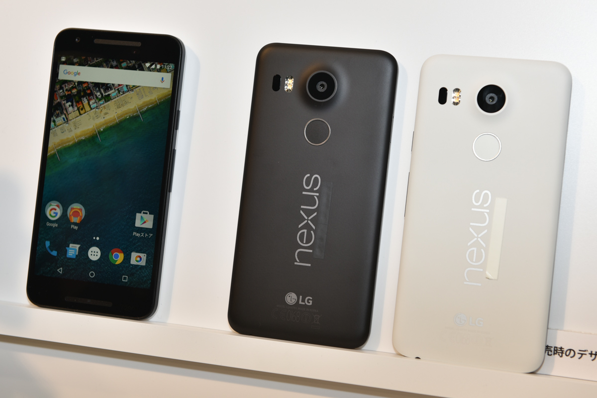 ドコモが「Nexus 5X」を日本で発売 - ケータイ Watch