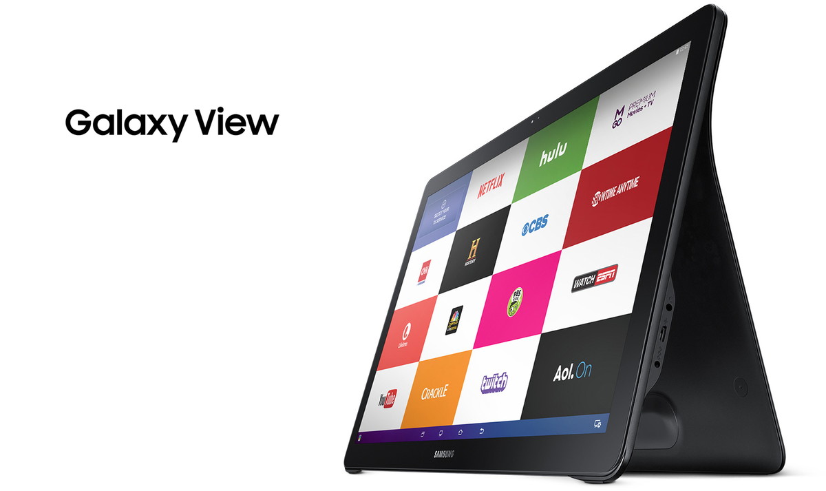 18.4インチの「Galaxy View」が登場、法人向けに - ケータイ Watch