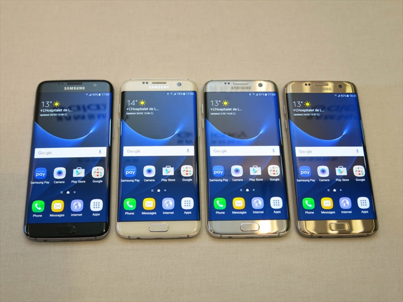 サムスン、「Galaxy S7 edge」「Galaxy S7」を発表 - ケータイ Watch Watch