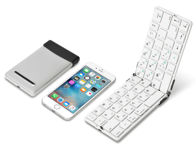 Iphone 6sと同等サイズに折り畳めるbluetoothキーボード ケータイ Watch