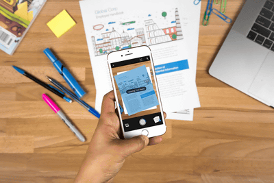スマホをかざしてpdfを作成 Adobe Scan Adobe Signにはスマホで電子印影を作成する機能 ケータイ Watch