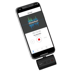 Iphone X対応 通話録音デバイス Photofast Call Recorder X ケータイ Watch