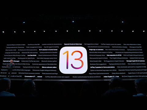 アップルが Ios 13 を発表 Ipad向けは Ipados に ケータイ Watch