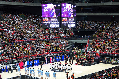 バスケ 5g ソフトバンクが日本代表戦で新時代のスポーツ観戦体験 ケータイ Watch