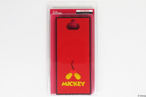 Xperia 8 耐衝撃ハイブリッドケース シリコン Kaku ミッキー ケータイ Watch