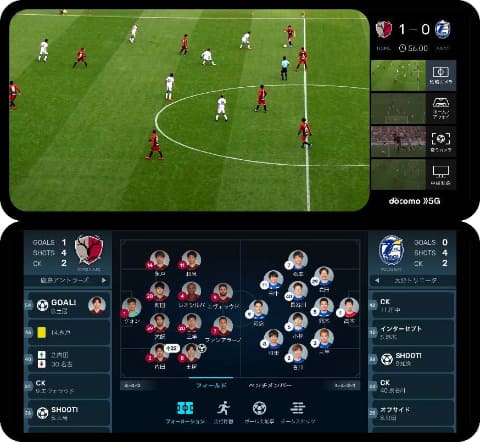 ドコモと鹿島アントラーズ 5gでマルチアングル映像配信を9月に実施 抽選でファンを招待 ケータイ Watch