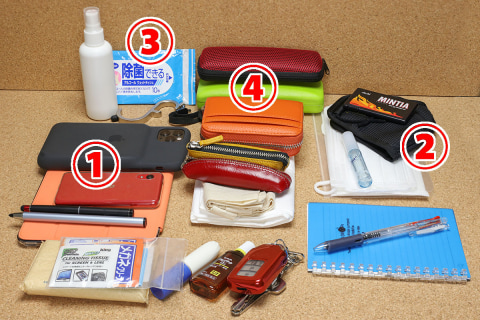 新型コロナ禍モバイル バッグの中身を全部見せるゼ ケータイ Watch