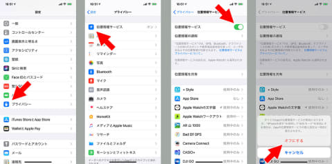 Iphoneで撮った写真 位置情報はリスク 利便 ケータイ Watch