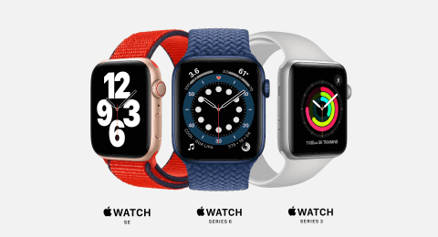 【新製品】アップル、「Apple Watch Series 6」(42,800円)「Apple Watch SE」(29,800円)を発表