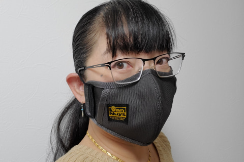 息苦しくないのがうれしいvannuysの立体マスク マスクカバー ケータイ Watch