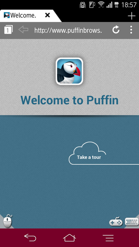 Flashゲームも遊べるwebブラウザー Puffin Web Browser Free ケータイ Watch Watch