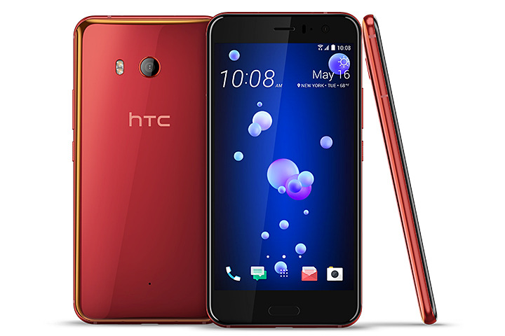 【美品】HTC U11 国内版ソーラーレッド（SIMフリー）