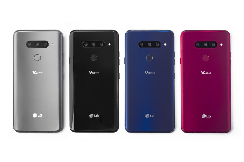 LG、5つのカメラを搭載したスマホ「LG V40 ThinQ」を韓国で発表 - ケータイ Watch