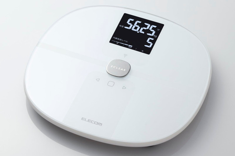 操作不要でクラウド同期、エレコムの「エクリア 体組成計」 - ケータイ