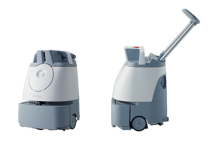 簡単に学習が完了しAIが衝突回避、ソフトバンクが業務用フロア掃除