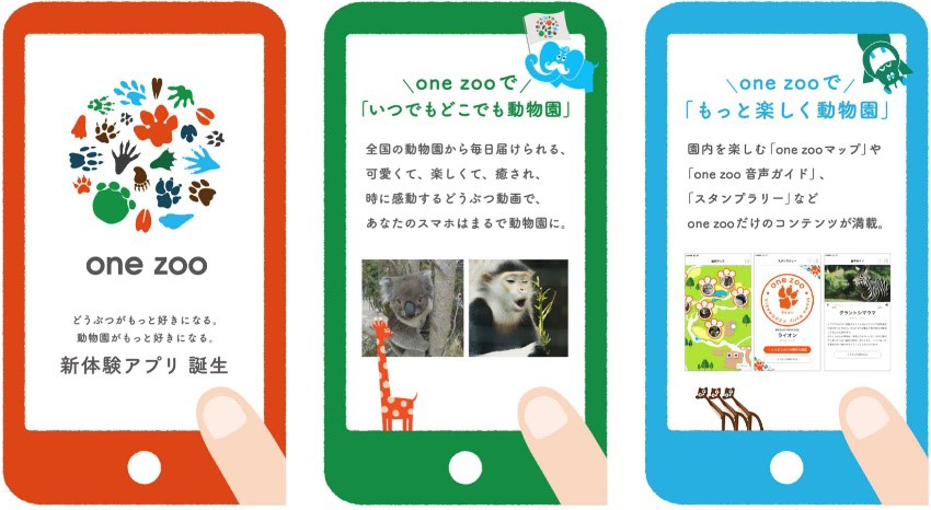 Kddi 動物園を楽しむアプリ One Zoo のandroid版配信 ケータイ Watch