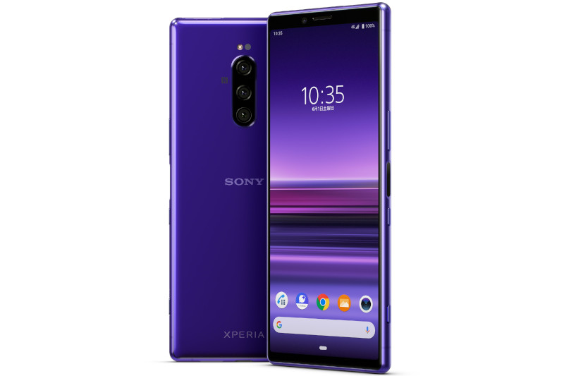 4K有機EL＆トリプルカメラの「Xperia 1」、ソフトバンクから登場