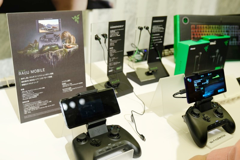 スマートフォン向けゲームパッド「Razer Raiju Mobile」、1万9800円