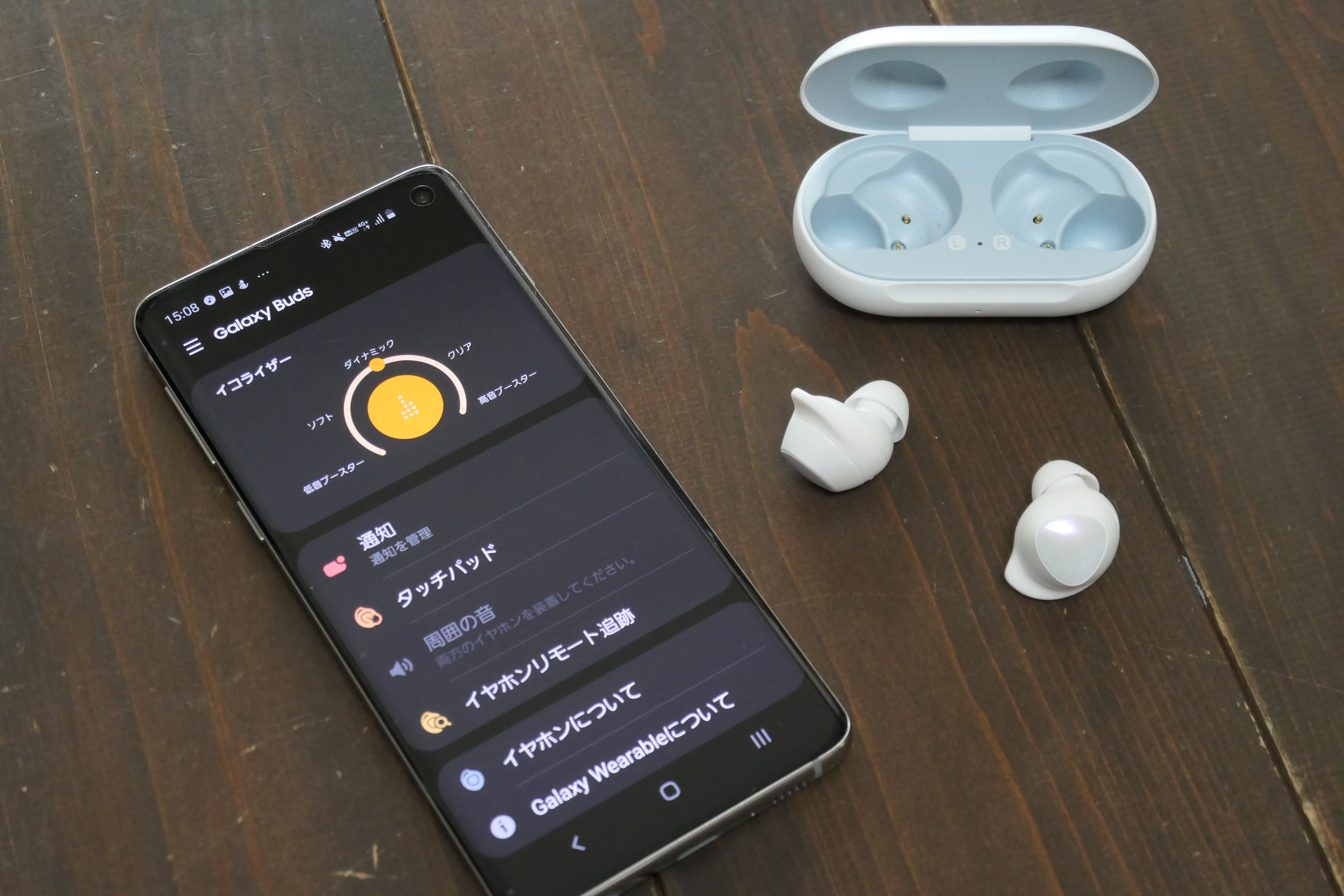 galaxy S10 galaxy buds＋