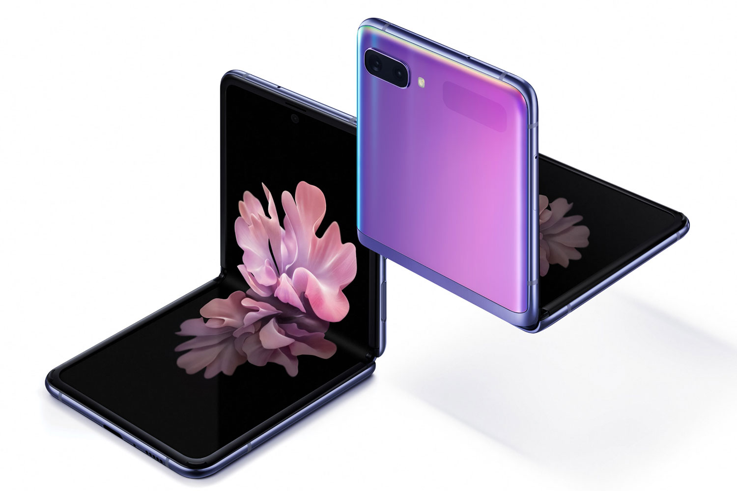 サムスン、縦長ボディを折りたたむ「Galaxy Z Flip」を発表 - ケータイ