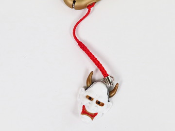 NO.3023：般若根付ストラップ - ケータイ Watch