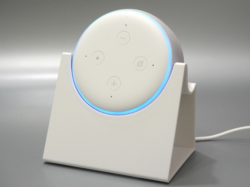 実売500円台 Echo Dotの上面ボタンが見やすくなる卓上スタンド ケータイ Watch