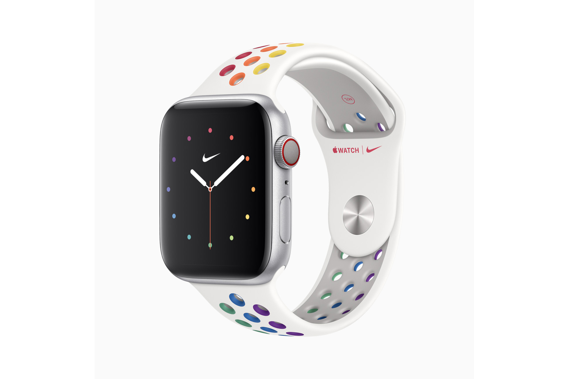 「Apple Watch」に虹色のPride Edition新製品、Nikeのスポーツ