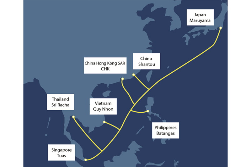 ソフトバンクら8社、アジア地域に光海底ケーブル「Asia Direct Cable」を敷設へ ケータイ Watch