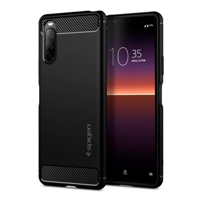 SpigenからXperia 10 II用「ラギッド・アーマー」、35％オフセール開催