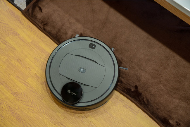 未使用ロボット掃除機 +style Wi-Fi対応 PS-RVCG300-W01 スマートロボット掃除機 G300