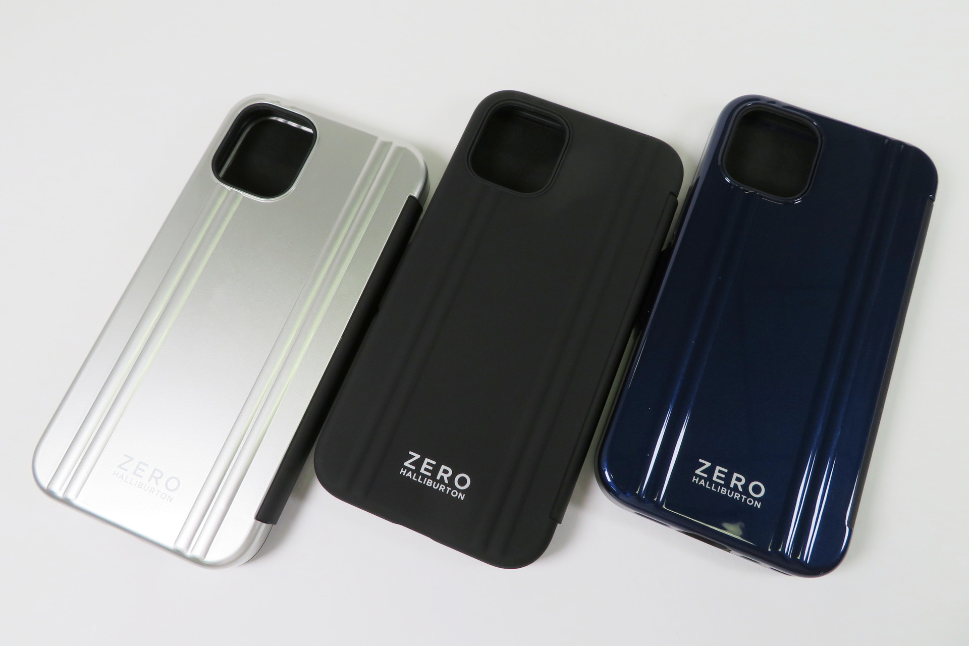ZERO HALLIBURTON Hybrid Shockproof Flip Case for iPhone12 mini ケータイ Watch