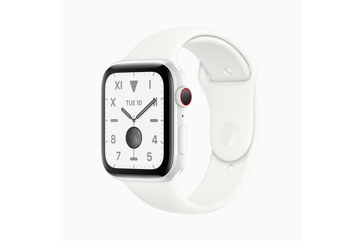 Apple Watch5 ホワイト セラミック セルラー 44mm-