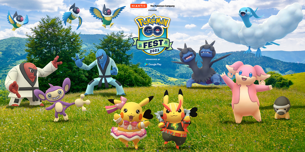 Pokemon Go Fest 21 詳細発表 どこでも遊べるイベントでレイドバトルや生息地の変化 色違い多数出現など ケータイ Watch