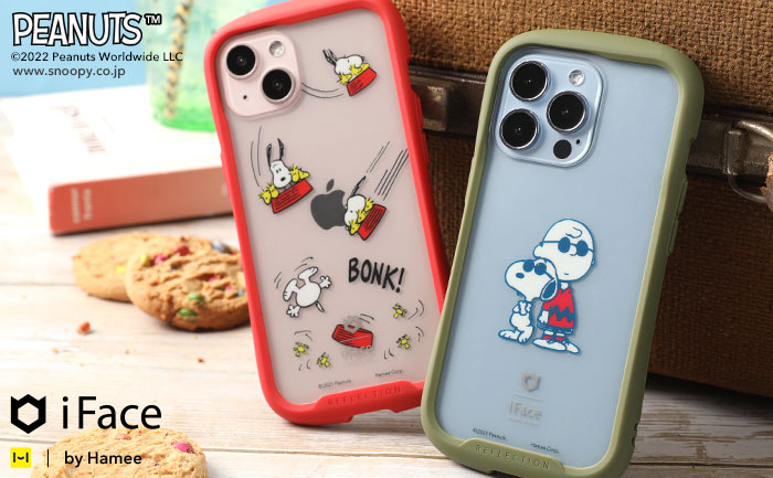 Iface から Peanuts デザインのiphone用インナーシート 660円 ケータイ Watch