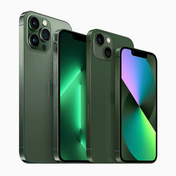 iPhone 13/13 Proに新色、グリーンとアルパイングリーン - ケータイ Watch
