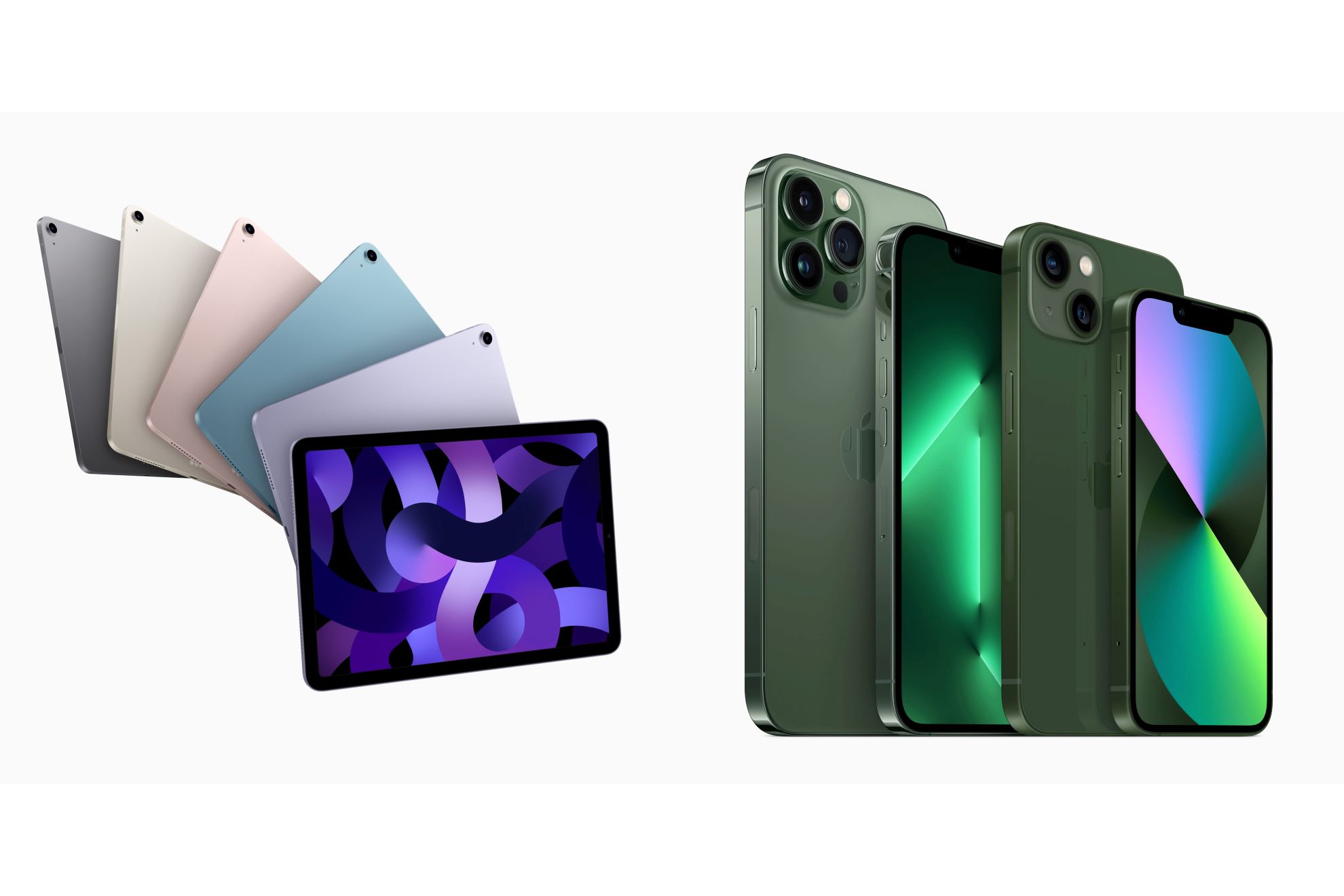 au「iPad Air（第5世代）」とiPhone 13シリーズ新色を発売 - ケータイ