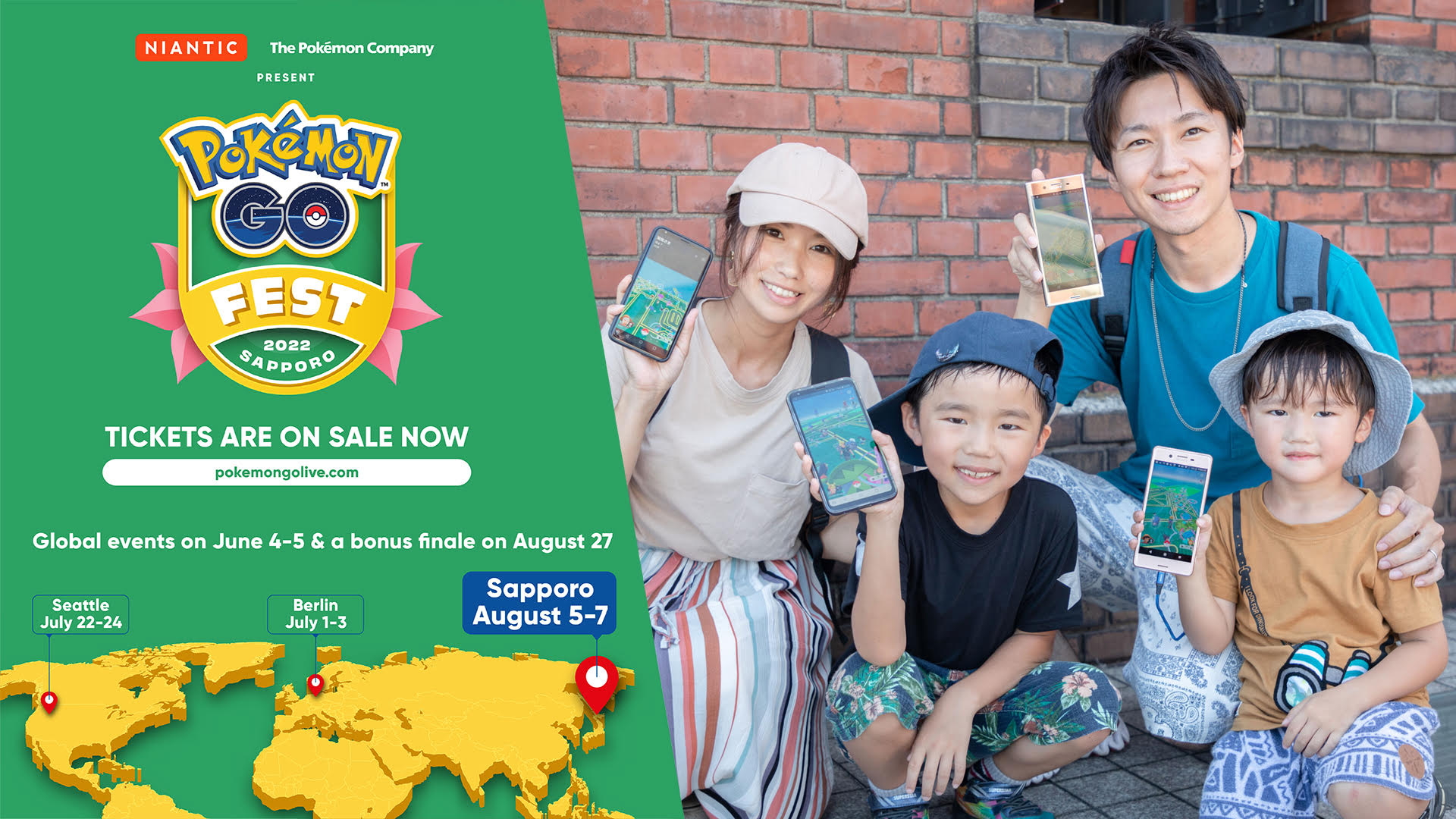 Pokemon Go Fest 22 札幌で8月5日から3日間開催 ケータイ Watch